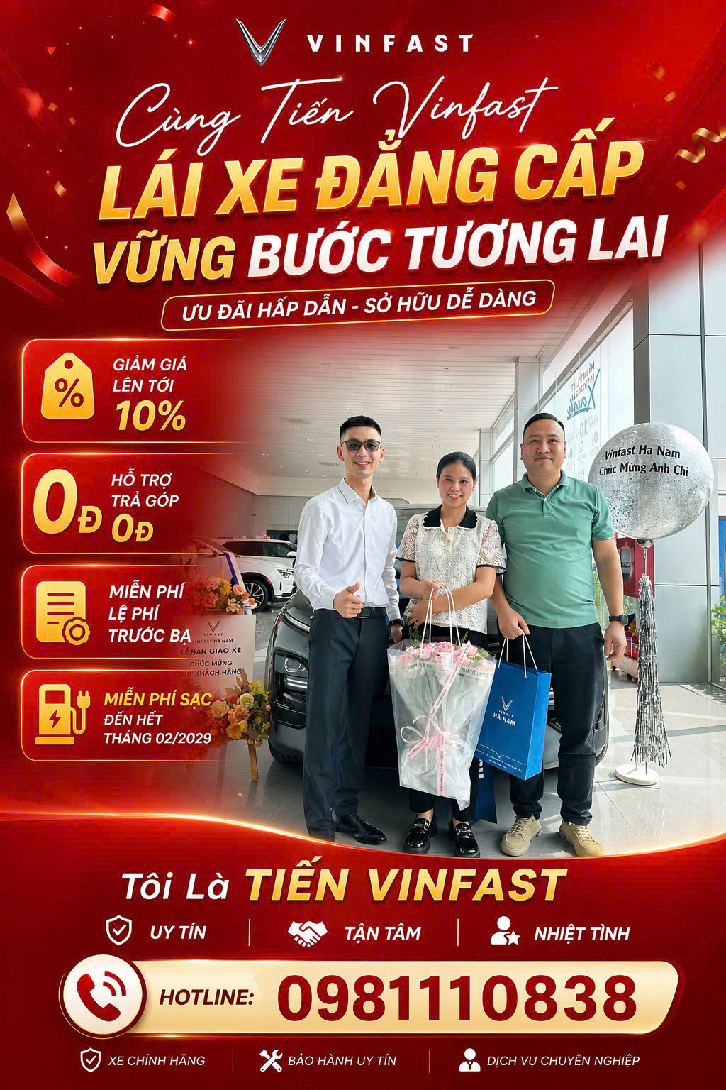 Bảng Giá Xe VinFast Tại Hà Nam Mới Nhất tháng 5  2026 – Ưu Đãi Lăn Bánh Tại Đại Lý 3S Phủ Lý